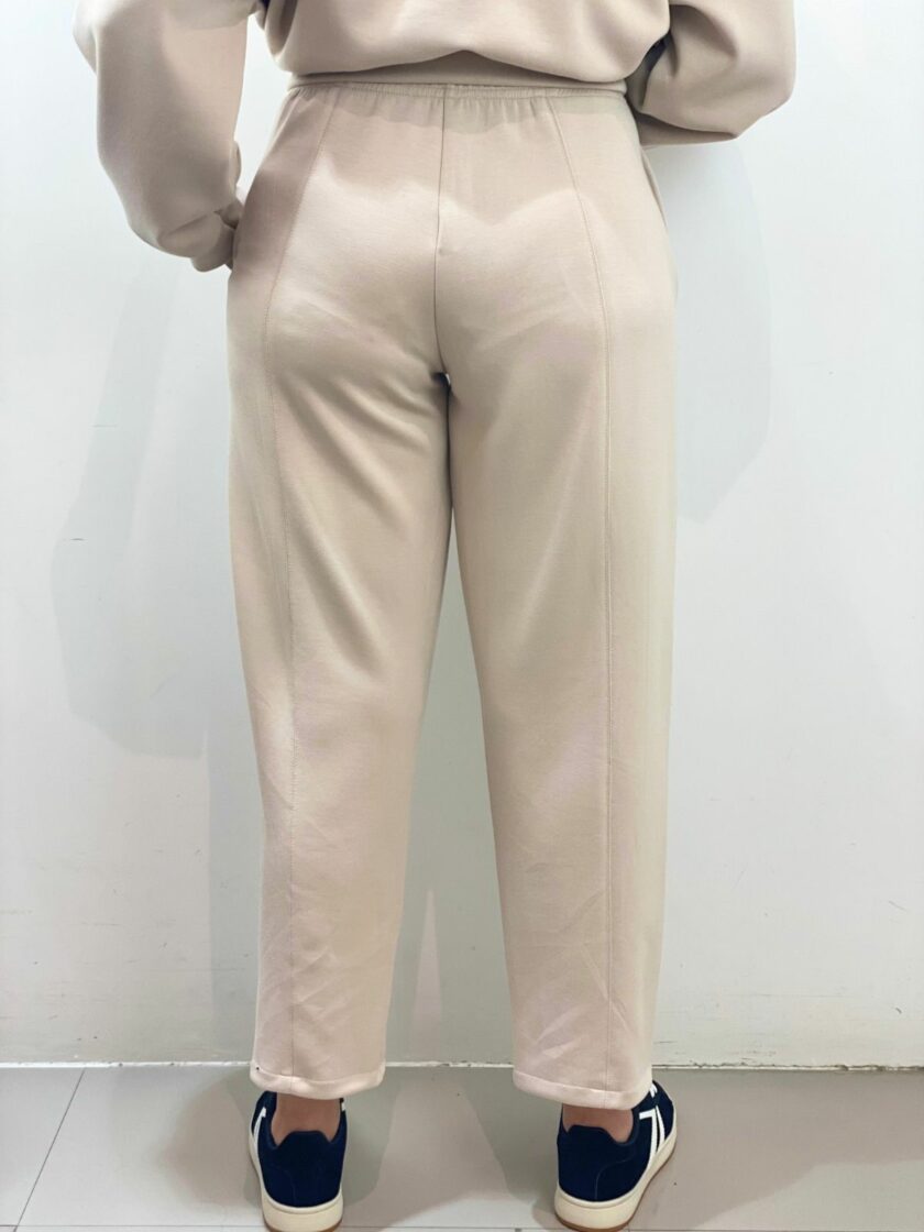 Pantalón de chándal beige