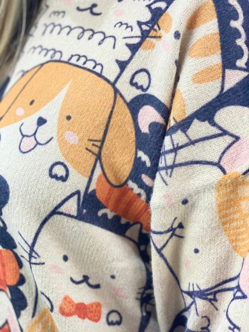 Jersey estampado animales