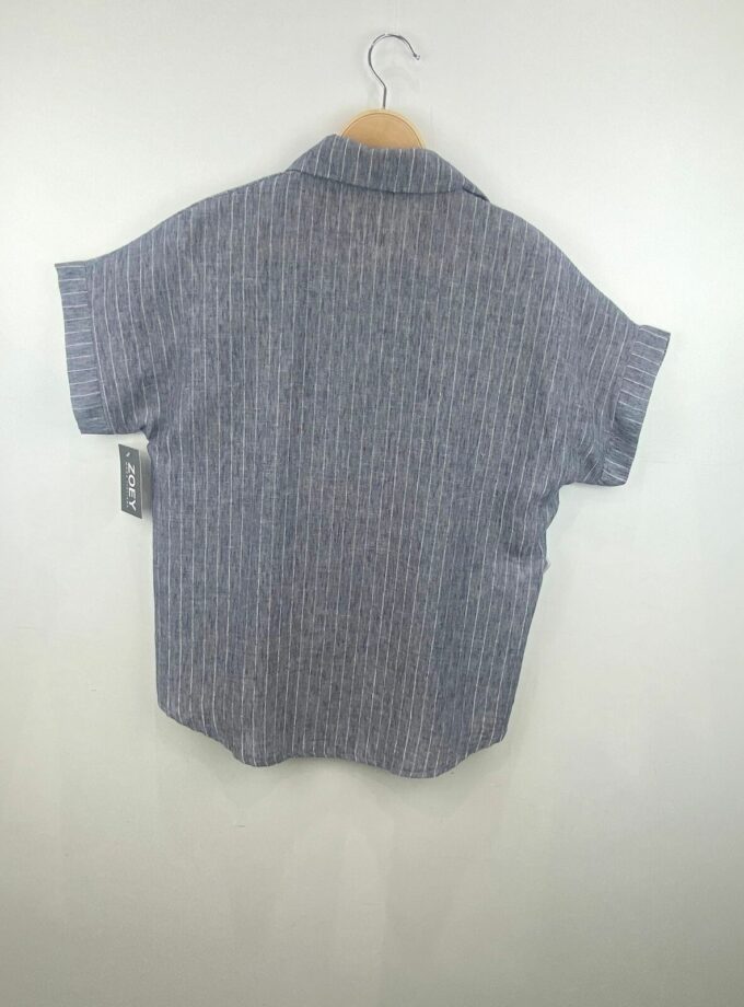 Camiseta manga corta color gris