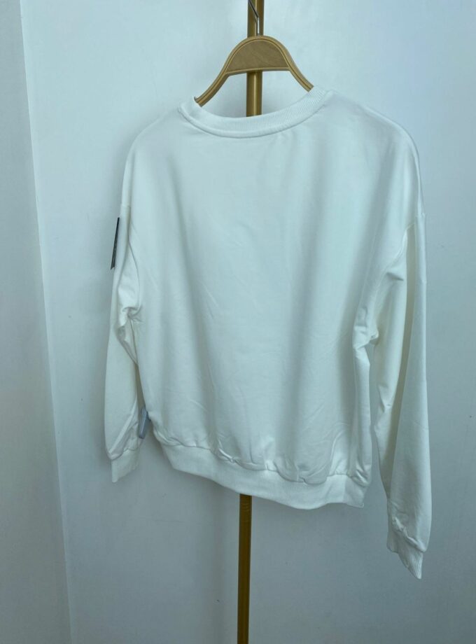 Sudadera corazón blanco