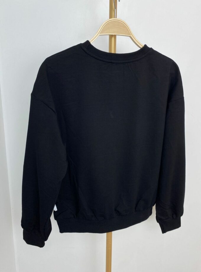 Sudadera gatos negro