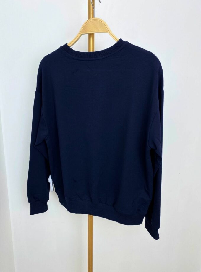 Sudadera gatos azul marino