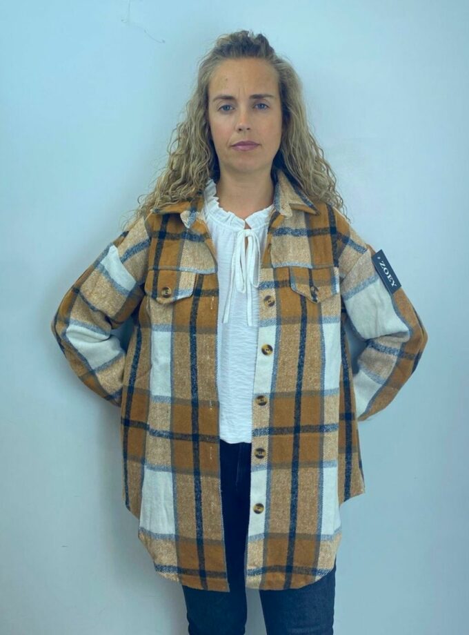 Chaqueta camel