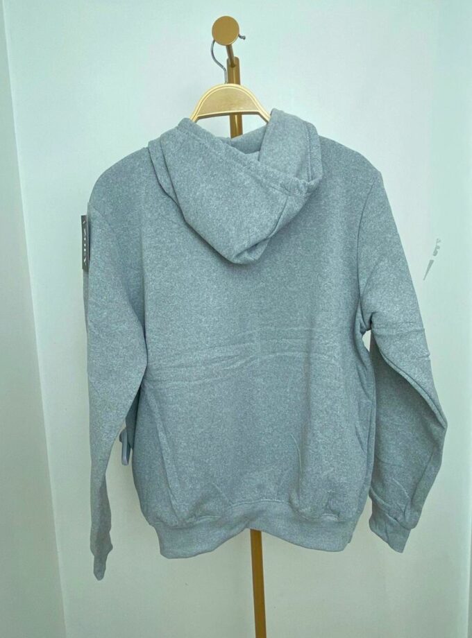 Sudadera básica gris