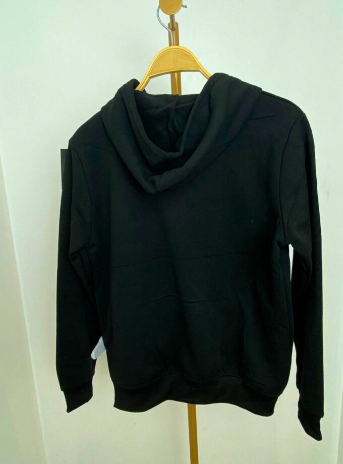 Sudadera básica negra