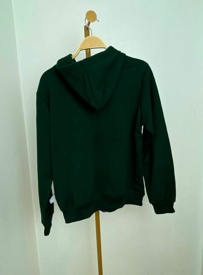 Sudadera básica verde